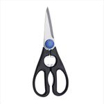 HENCKELS 7-Inch Stainless Steel Multi-Function Ultra Sharp Kitchen Shear - Detachable, Kitchen Scissors for Chicken Fish Meat Vegetables, Serrated Blades, Dishwasher Safe