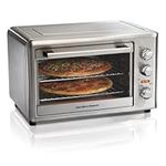 Hamilton Beach 31103DC Countertop Oven with Convection and Rotisserie, Stainless Steel