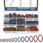 Glarks 245Pcs Sealing Gasket Kit NB