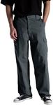 Dickies Men's loose work utility pants, Charcoal, 32W x 32L UK