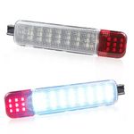 NDRUSH LED Interior Door Light Door Panel Courtesy Light Ice Blue Step Light Assembly Compatible with 1999-2006 Silverado/Sierra 1500 Yukon 1995-1999 C1500 C2500 C3500 2001-2006 3500 2500HD