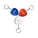 Kegel Angel CPR Face Shield Emergency Face Cover Keychain First Aid Valve Breathing Barrier 10pcs