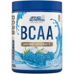 Applied Nutrition BCAA Powder - Branched Chain Amino Acids BCAAs Supplement, Amino Hydrate Intra Workout & Recovery Energy Drink (450g - 32 Servings) (ICY Blue Raz)