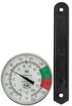 Rattleware Thermometer, Genuine Milk Frothing Thermometer and Barista Thermometer, Fast Readout and Clear Temperature Targets / 5" Probe, 1.75" Dial