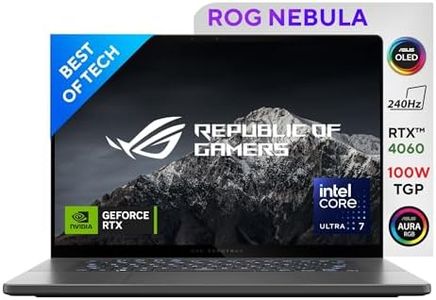 ROG Zephyrus G16, 16 "(40.64cm) 2.5K OLED ROG Nebula Display 240Hz, Ultra 7 155H, Gaming Laptop (16GB LPDDRX/1TB SSD/NVIDIA GeForce RTX 4060 /Win11/Office 2021/Eclipse Grey/1.85 Kg),GU605MV-CO711WS