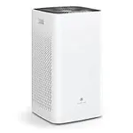 Medify MA-112 Air Purifier with True HEPA H13 Filter | 5,000 ft² Coverage in 1hr for Smoke, Wildfires, Odors, Pollen, Pets | Quiet 99.9% Removal to 0.1 Microns | White, 1-Pack