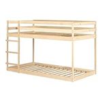 South Shore Sweedi Bunk Bed Natural, Scandinavian