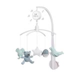 baby Only - Musical mobile Baby - Stonegreen/Mint/White Cot, Playpen, and Crib Mobiles for Boys and Girls