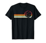 Basketball Sunset Vintage Retro Distressed T-Shirt