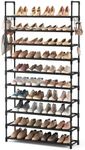 VTRIN 10 Tiers Shoe Rack Tall Large