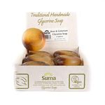 SUMA Rose & Geranium Glycerine Soap 90g (PACK OF 12)