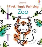 First Magic Painting Zoo: An Interactive No-Mess Activity Magic Painting Book for Preschool Kids, with Monkeys, Giraffes, and Penguins