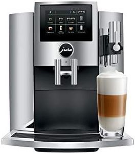 JURA S8 Chrome - Big Choices, Compact Design Coffee Machine