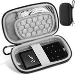 AGPTEK MP3 Player Case, Portable Music Player Case with Metal Carabiner Clip for 2.4" MP3 Players, iPod Nano, iPod Shuffle, Sandisk Music Player/Sony NW-A45 /B Walkman and Others