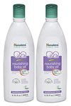 Himalaya Nourishing Baby Oil, Light & Non-Greasy for a Soothing Massage or Baby Bath, Free from Mineral Oil, Lanolin & Synthetic Colors, Dermatologically Tested, 200 ml (6.76 oz), 2 Pack