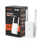 Tenda Wi-Fi Extender Booster, Wi-Fi 6 Booster, AX3000 Dual-Band Wi-Fi Extender, Wi-Fi Repeater/Booster with 1 Gigabit Port & 2 High Performance Antennas, Built-In Access Point Mode, UK Plug (A33)