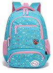 Reelay mee 18 Liters 45 Cm Light Weight, School Standard Backpack For 8 To 11 Year Kids - 2617 (Water Blue), 13 x 30 x 45 Cm