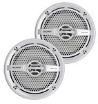 Sony XS-MP1611 6.5" 140 Watt Dual Cone Marine Speakers Stereo, Pair (4 Pack)