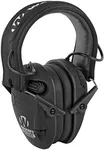 Walker's Unisex Adult’s Hunting Shooting Lightweight Rechargeable Hearing Protection Noise Reduction Low-Profile Electronic Earmuffs, Black