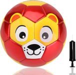 U&C Planet Toddler Football, Footballs Size 2, Mini Kids Ball, Football Gift for Baby 1 2 3 4 5 Years Old, Footballs Game for Boys Girls Children Yard Outdoor Indoor