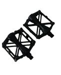 Shrenik Cycle Pedal Aluminum MTB Bicycle Pedal Alloy Set Flat Type Non-Slip Light Weight Senior Ranger Color Black