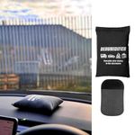 ADEPTNA 2 Pack Car Dehumidifier Bags with Anti Slip Pads – Eliminates Foggy Windscreen - Reusable Moisture Absorber for Car, Van, Caravan, & Home – Damp Condensation Remover (1kg (Pack of 2))