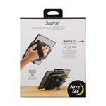 Nite Ize Squeeze Universal Tablet Holder - Tablet Stand Holder for Desks & Tables - Tablet Holder Compatible with Apple iPads, Samsung tablets, and Microsoft tablets - Portable Tablet Holder & Lanyard