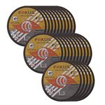 FOKUS Ultra Thin Disc 4-1/2'' by 0.045'' Metal and Stainless Steel Cut Off Wheels 7/8'' Arbor PACK OF 25