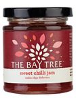 The Bay Tree Sweet Chilli Jam - Sweet & Sticky Makes Delicious Sauces Great with Crackers & Cheese Sensational in Sauces Traditional Cooking Methods Suitable for Vegetarians - 220g Jar, (Pack of 1)