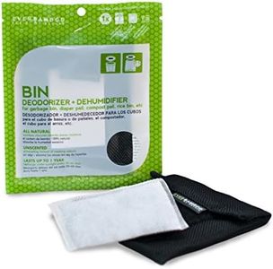 Ever Bamboo Bin Deodorizer & Dehumidifier w/Natural Bamboo Charcoal (25g)