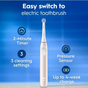 Oral-B iO2 Electric Toothbrush – Calm Pink