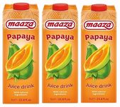 Maaza Papaya Juice 1Ltr (Pack of 3)