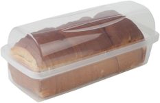 Home-X Transparent Plastic Bread Bo