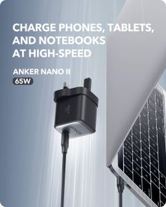 Anker Nano II 65W USB-C Charger – Fast Wall Adapter