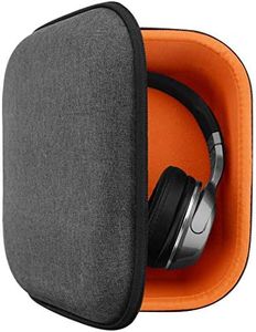 Geekria Shield Headphones Case Compatible with Skullcandy Crusher ANC 2, Hesh Evo, Hesh 2, Hesh 3 Headphones, Replacement Hard Shell Travel Carrying Bag with Cable Storage (Dark Grey)