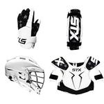 4-Piece STX Stallion 75 USA Lacrosse Starter Set with CS-R Helmet