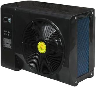Poolpanda® Pool Wärmepumpe Maxi 6,8 kW cm | elektrische Poolheizung | 32 mm + 38 mm | auch für Salzwasser