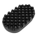 Curling Twisted Hair Brush, Twist Comb, Two Sided Use Hair Tool Washable Rubber Styling Tool Foam Sponge Big and Small Holes for Home and Salon Use