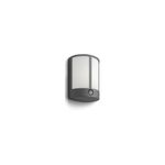 Philips myGarden Stock LED Outdoor Wall Light with Motion Sensor, 1 x 6 W Integrated LED Light, For Garden and Patio Lighting