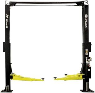 APlusLift ALI Certified Falcon TR-10CX 166" Tall 10000LB 2-Post Overhead Direct Drive Single Point Release Car Lift/Industry Leading 3 Year Warranty
