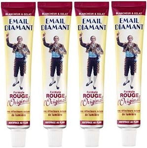 Email Diamant Dentifricio Formula Rossa Mllot L'Originale 75 Ml- 4 unità