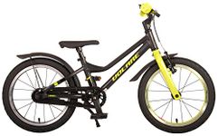 Volare Unisex-Youth 21674 Children's Bike, Black, Yellow, Green, Toddler