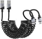 USB C to USB A Cable 5.9ft 2-Pack C