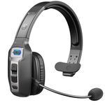 BRAMMAR Trucker Bluetooth Headset with AI Noise Cancellation Microphone, Trucker Headset with 65Hrs Talk Time & Mute Button, Multipoint Connection, Bluetooth Headsets Fit for Truck Drivers/Cell Phones