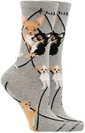 WHD Chihuahua Socks (Gray, Medium)