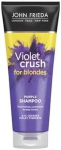 John Frieda Violet Crush for Blondes Toning Shampoo for Blonde Hair, Purple Shampoo for Blondes 250 ml