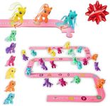 Skoolzy Alpha Tracks Unicorn Toys for Girls Age 4-6, Alphabet Learning Toys, ABC Toys for Kids Ages 3-5, Animal Puzzle Games. Fairy Lovers Letters Matching Montessori Toy for Girls, 41 Pc Gift