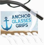 Anchor Glasses Straps Anchor Glasses Grips - 3 Pack - Sunglasses Strap Retainer Anti-Slip Glasses Grip Ear Hook Eyeglasses Anti-Slip Temple Tip Glasses Holder