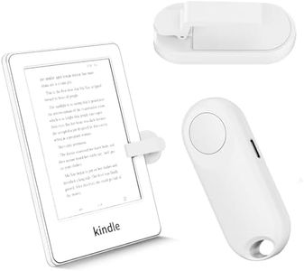 RF Remote Control Page Turner for Kindle Paperwhite Accessories Ipad Reading Kobo Surface Comics/Novels (White)