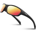 RIVBOS Sunglasses Men Women Polarized UV400 Cycling Glasses Sports Glasses Cycling Hiking Running Golf and Fishing Driving RB831